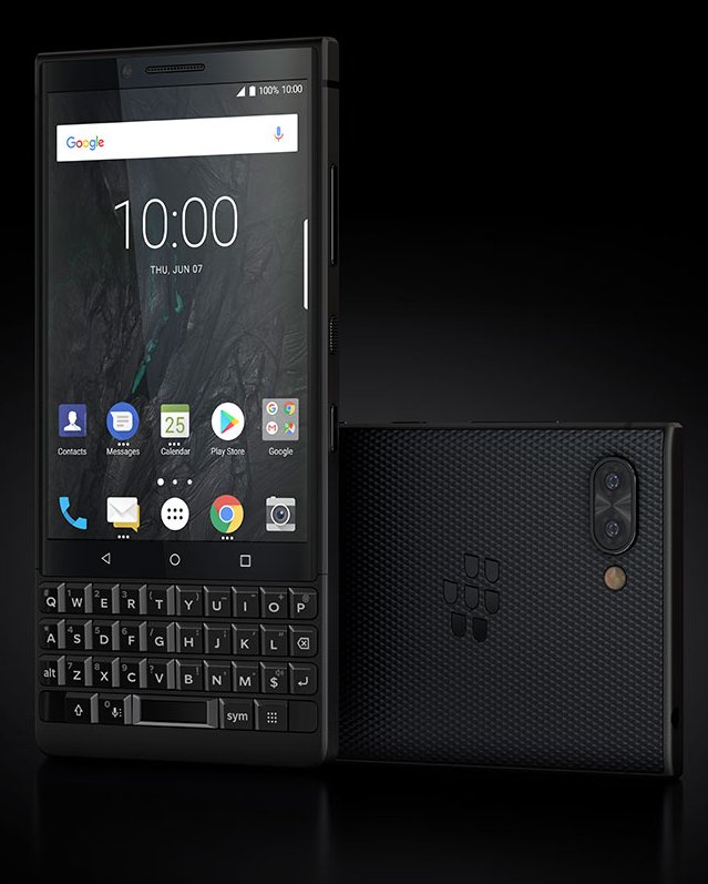 Se confirman las especificaciones que tendrá la próxima BlackBerry KEY2