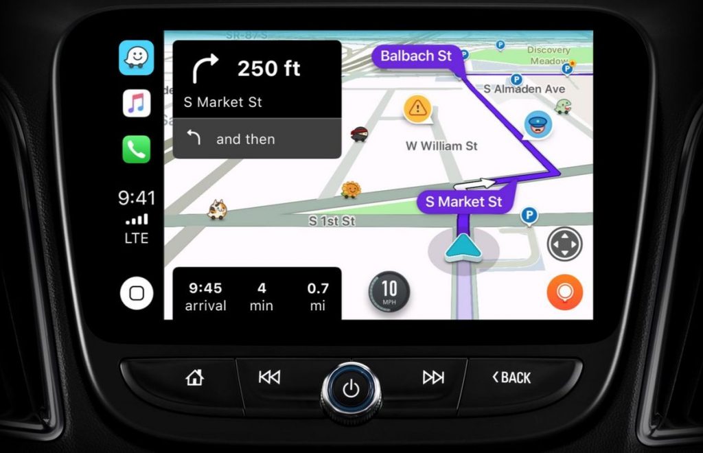 Ya puedes utilizar Waze en Apple CarPlay con iOS 12