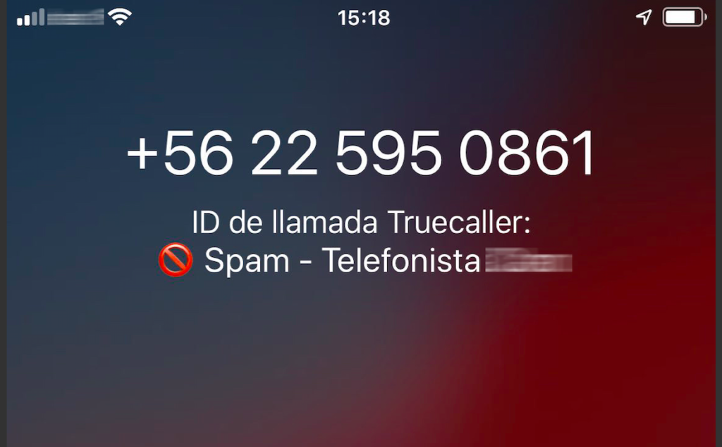 Chile es uno de los países con mayor número de llamadas spam en Latinoamérica