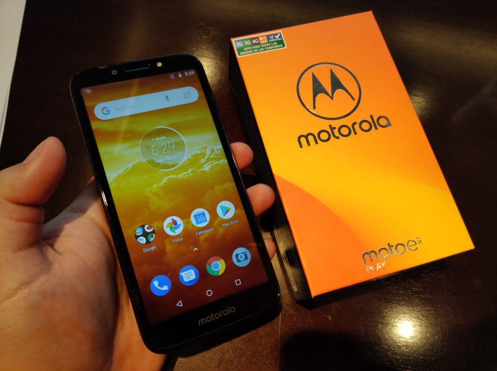 Motorola Moto E5 Play con Android Go ya está disponible en Chile