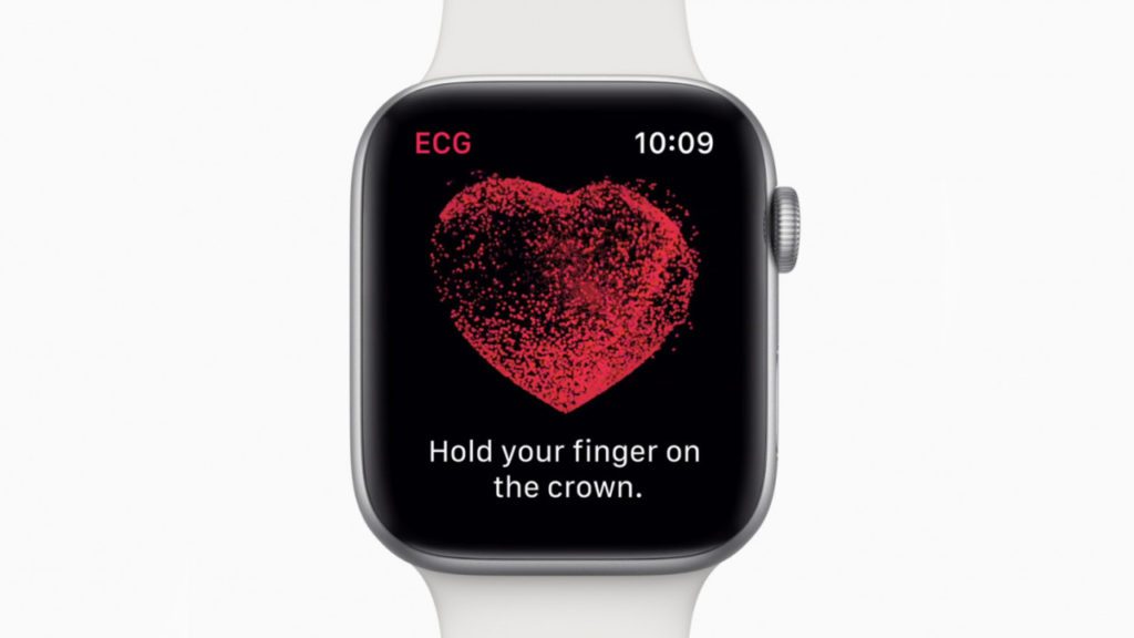 Un electrocardiograma realizado por el Apple Watch Series 4 detecta una fibrilación auricular a un usuario