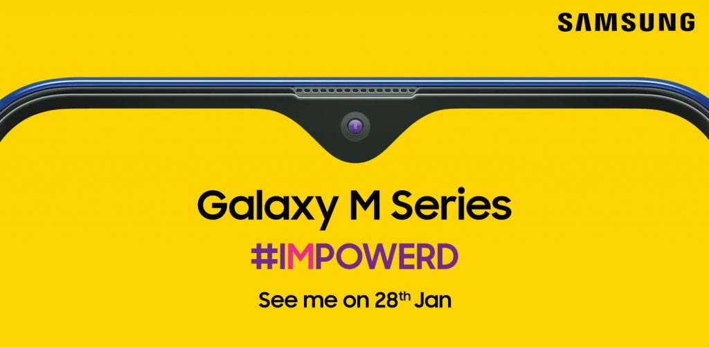 Confirmado: la gama Galaxy M de Samsung se lanzará el 28 de enero en la India