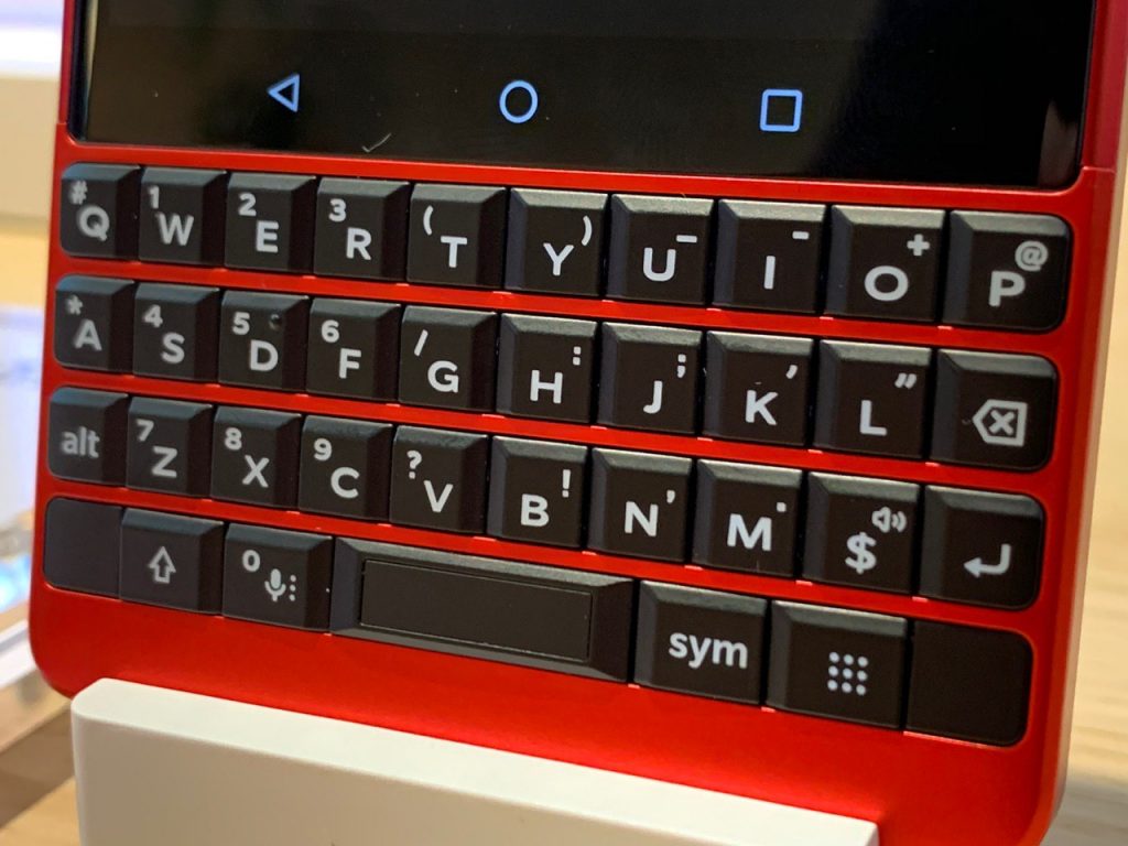 BlackBerry Key2 rojo, nuestras primeras impresiones #MWC19