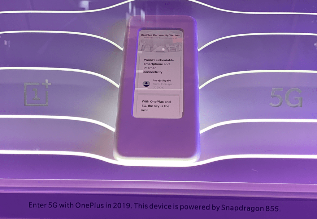 OnePlus ya comenta sobre su futuro smartphone 5G #MWC19
