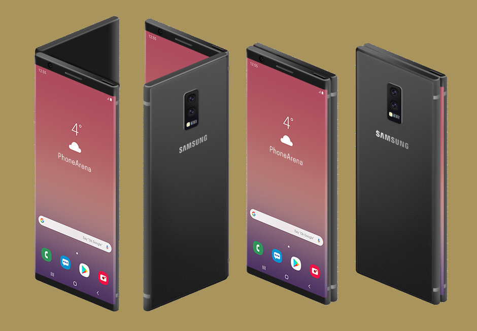 Samsung Galaxy Fold sería un equipo plegable, pero no flexible