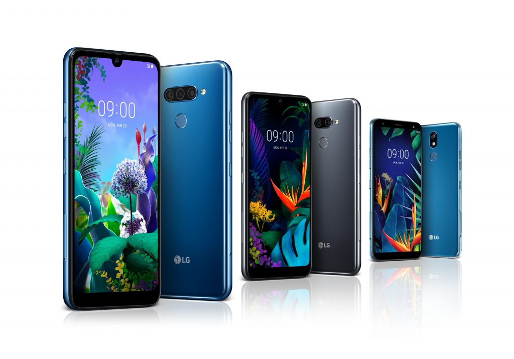 LG presenta a sus nuevos móviles de gama media: K40, K50 y Q60