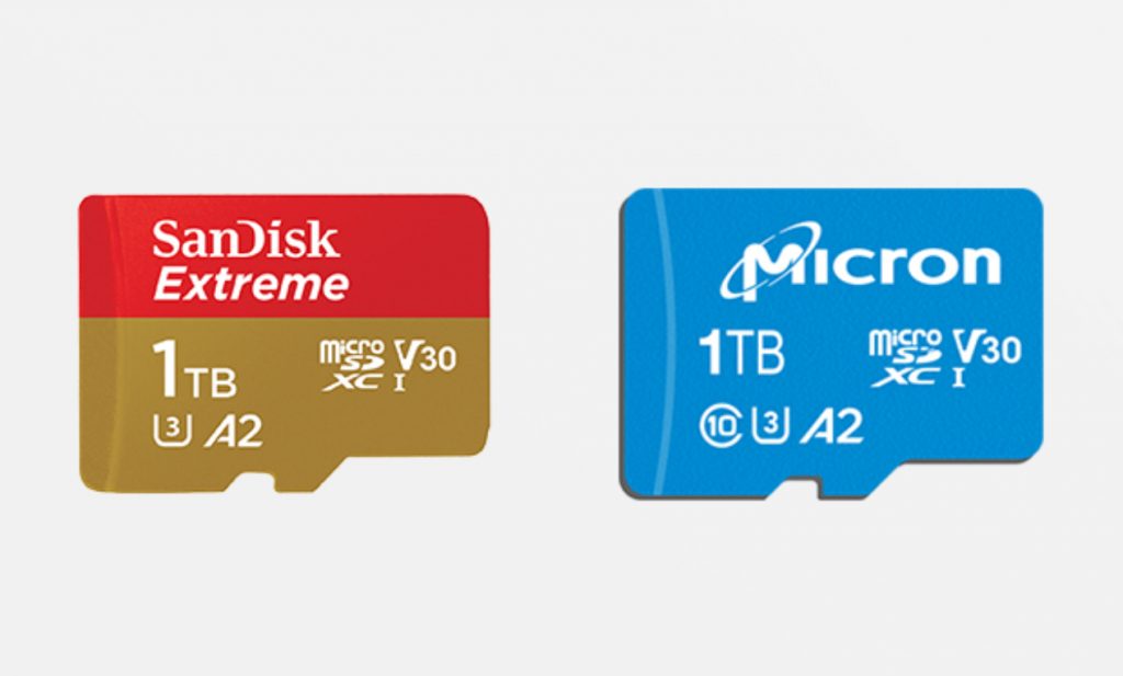 SanDisk y Micron presentan sus tarjetas MicroSD de 1TB en el #MWC19