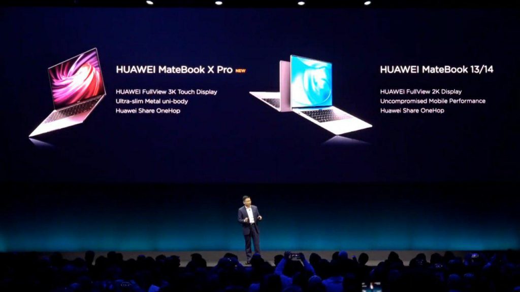 Huawei presenta el MateBook X Pro y el MateBook 14 #mwc19