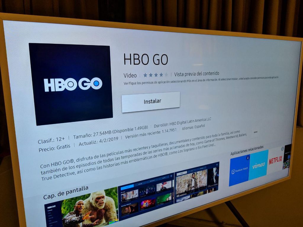 HBO GO y Games of Thrones llegan a las Smart TV de Samsung
