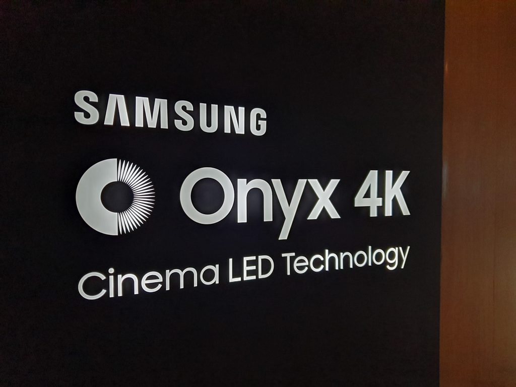 Así funciona un cine con la tecnología Samsung Onyx 4K