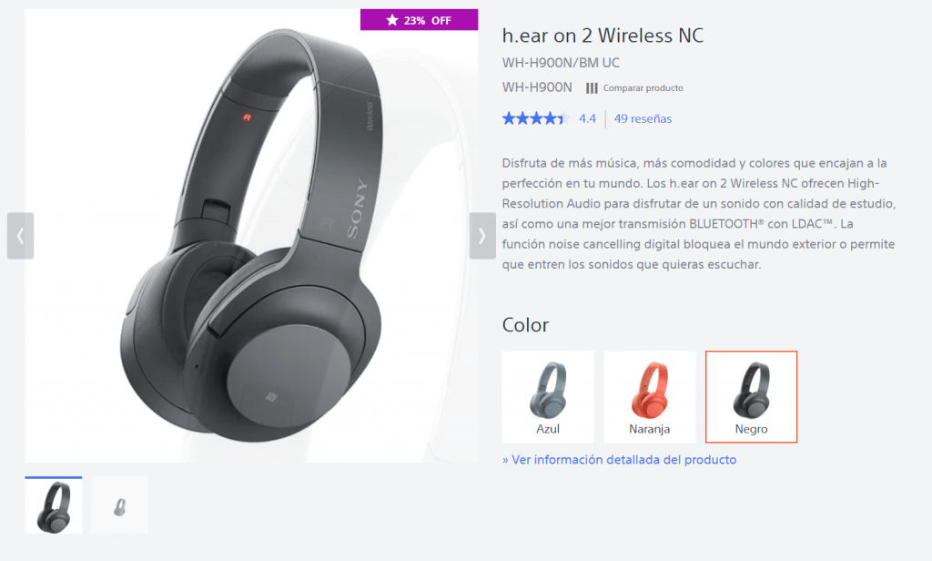 audífonos Sony inalámbricos 2