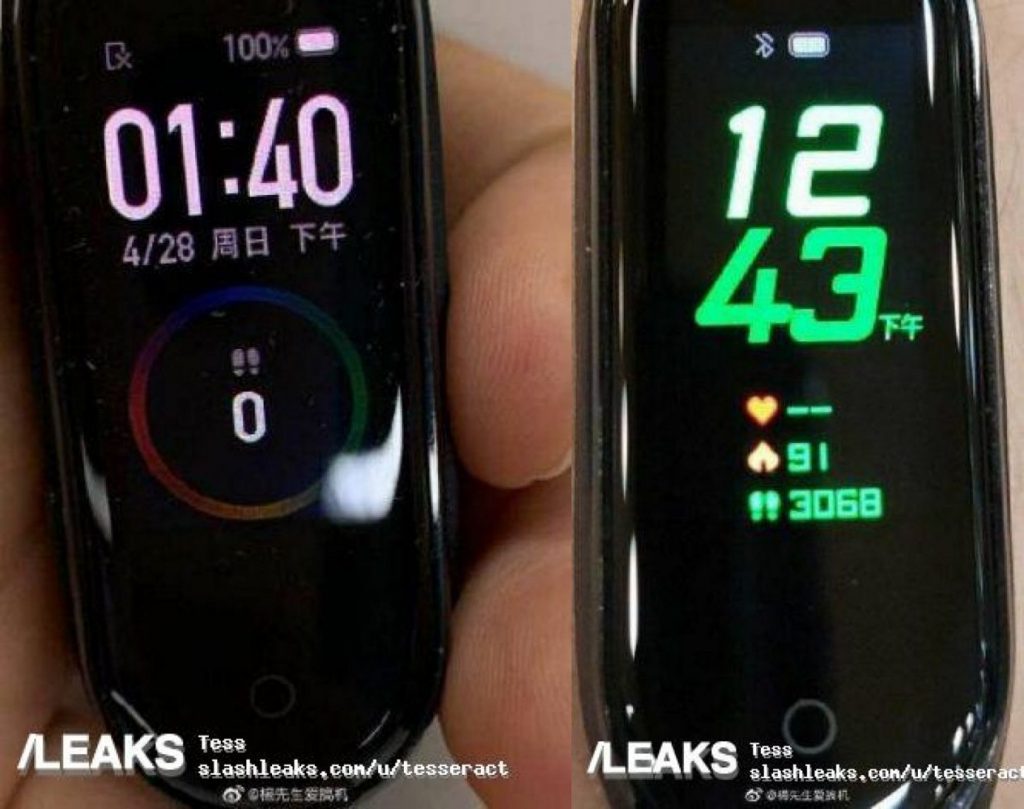 Aparecen nuevas fotografías de la próxima Xiaomi Mi Band 4 mostrando su pantalla a todo color