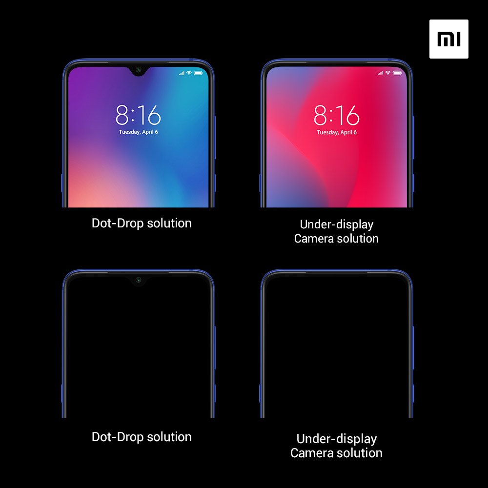 Xiaomi cámara frontal bajo pantalla 4