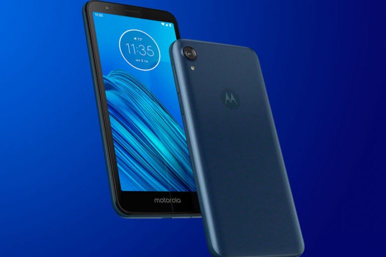 Moto E6 portada