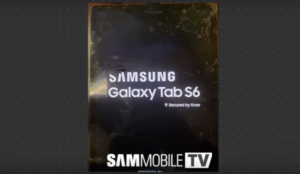 Galaxy Tab S6 sería la próxima tableta de Samsung y ya se filtran sus primeras imágenes