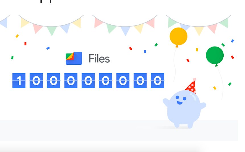 Google Files se actualiza con nuevo tema oscuro para celebrar 100 millones de usuarios en todo el mundo