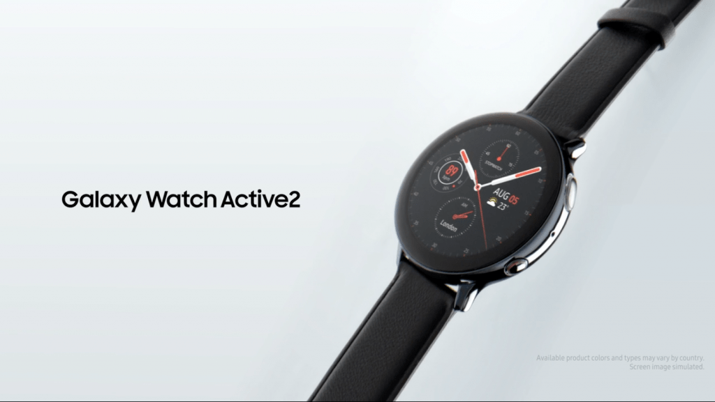Samsung Galaxy Watch Active 2 ya es oficial y llega con electrocardiograma y bisel giratorio digital
