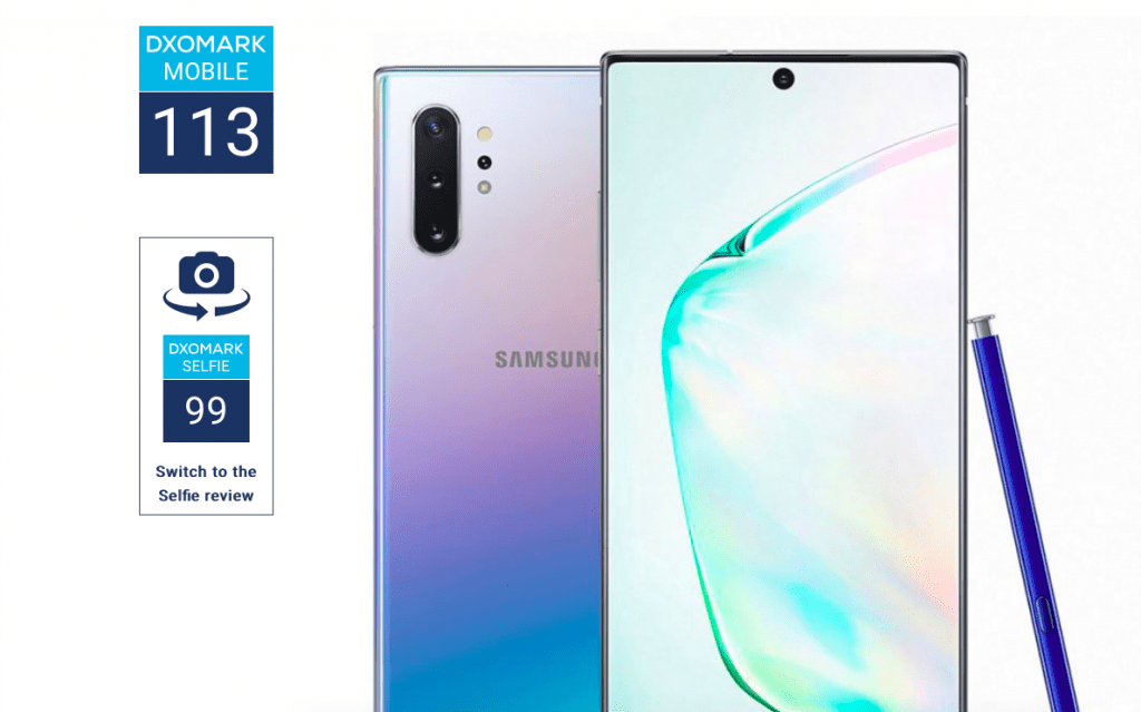 DxOMark le otorga la máxima puntuación al Samsung Galaxy Note 10+ 5G