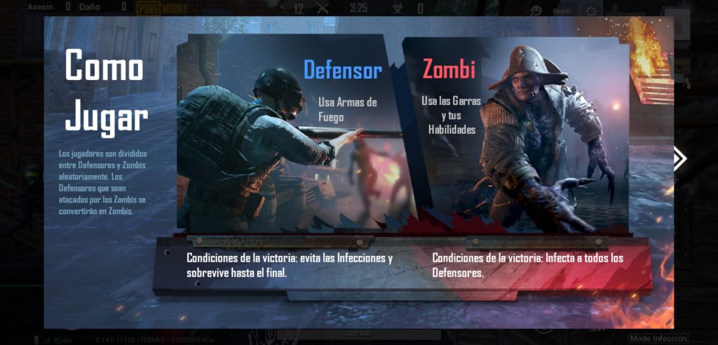 pubg mobile modo infección 2