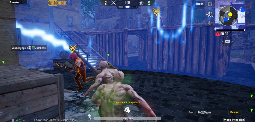 pubg mobile modo infección 5