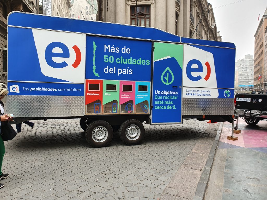 Entel anuncia tour de reciclaje que recorrerá todo Chile