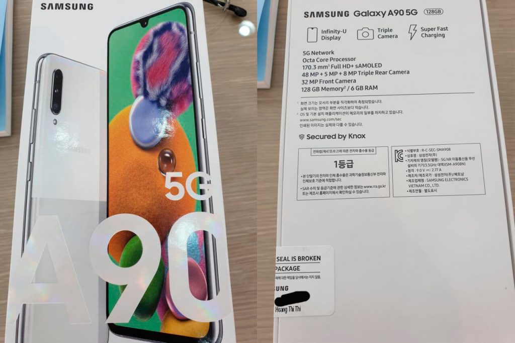 Filtran nuevos detalles del próximo teléfono 5G de Samsung