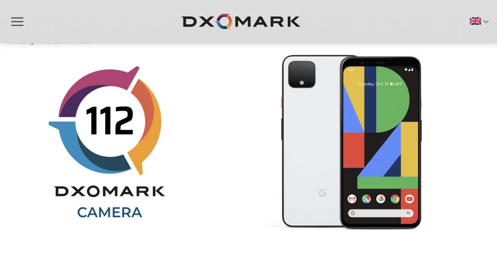 DxOMark deja en octavo lugar a la cámara del Pixel 4