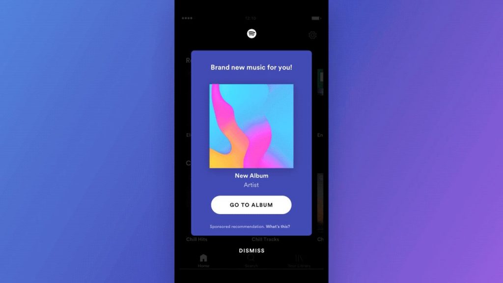 Spotify está probando una función para que los artistas paguen para poder enviarte notificaciones