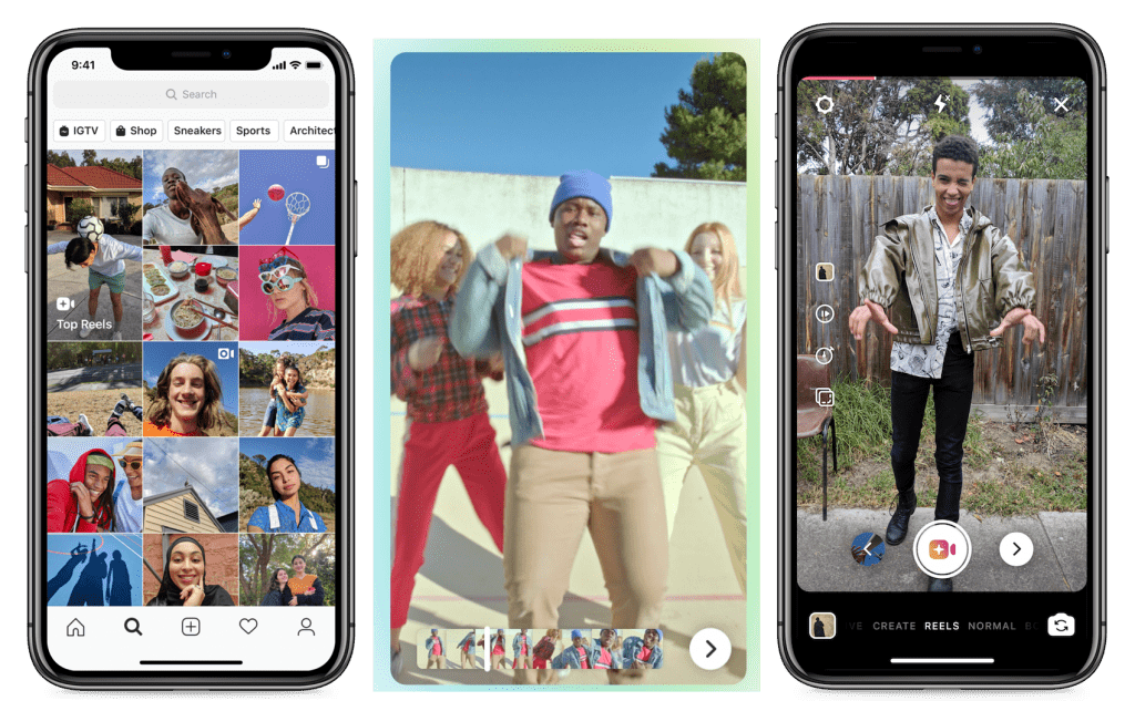 Instagram anuncia Reels, una nueva función basada en la app TikTok