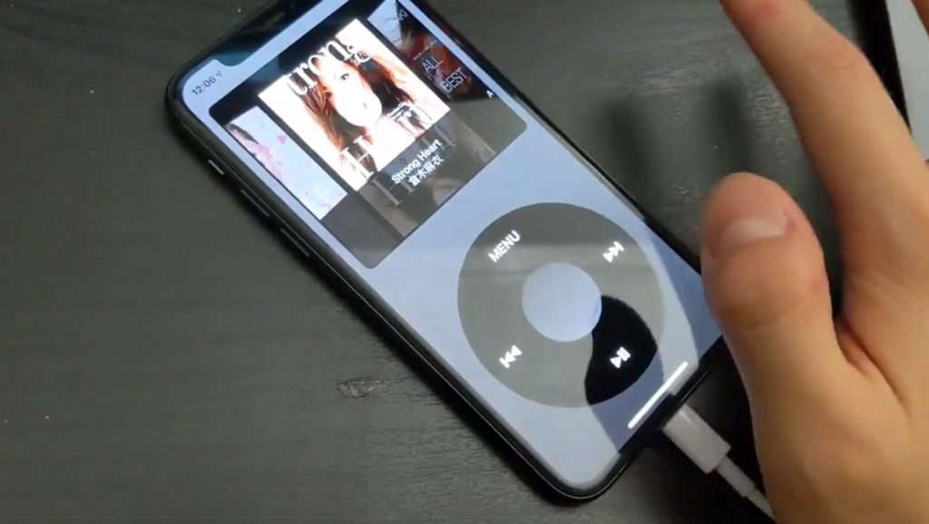 Un desarrollador está creando una app para iPhone que lo convierte en un iPod Classic