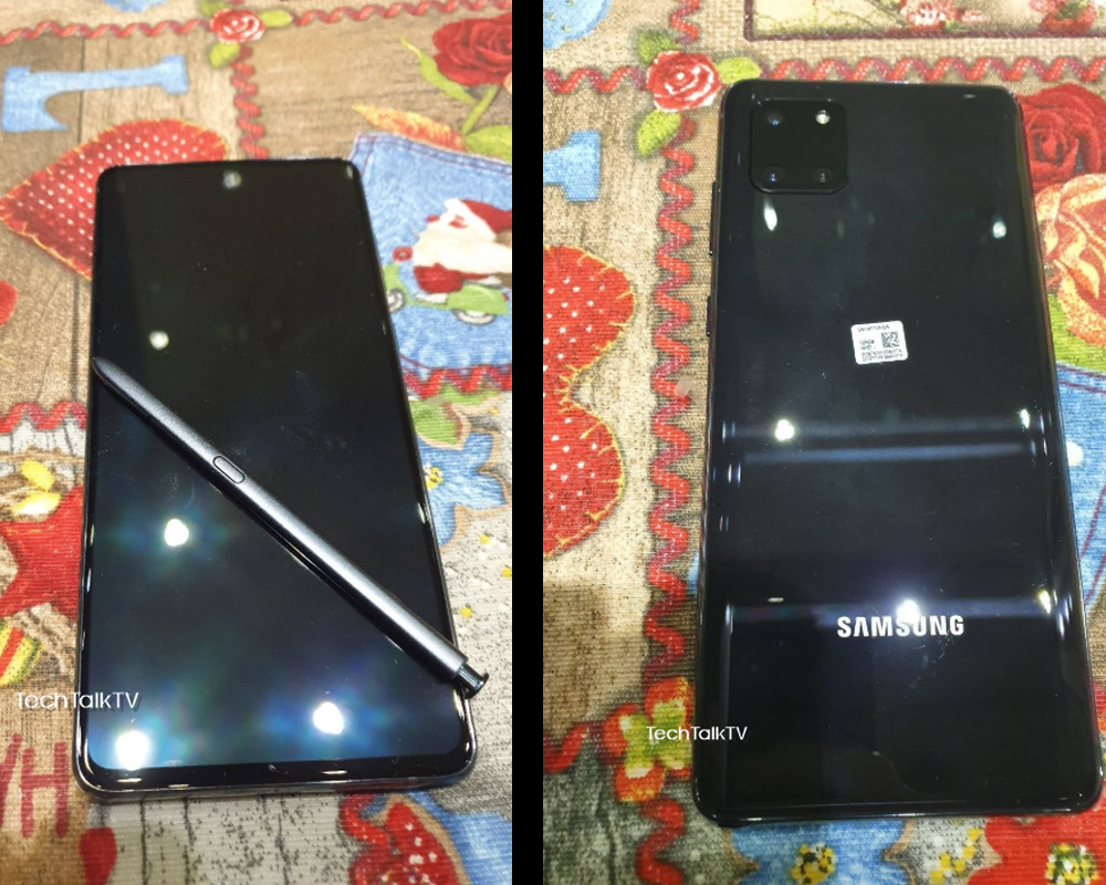 Galaxy Note 10 Lite posa en sus primeras fotografías filtradas