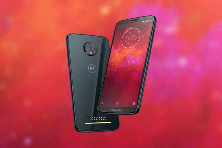 Motorola z3 gama alta portada