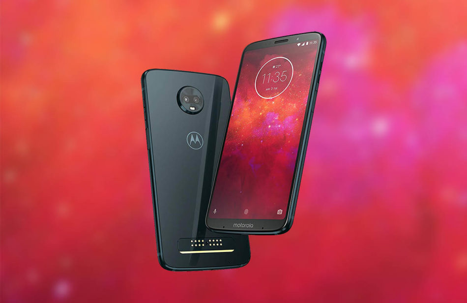 Motorola z3 gama alta portada