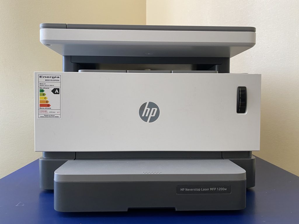 Review impresora laser recargable HP Neverstop MFP 1200W