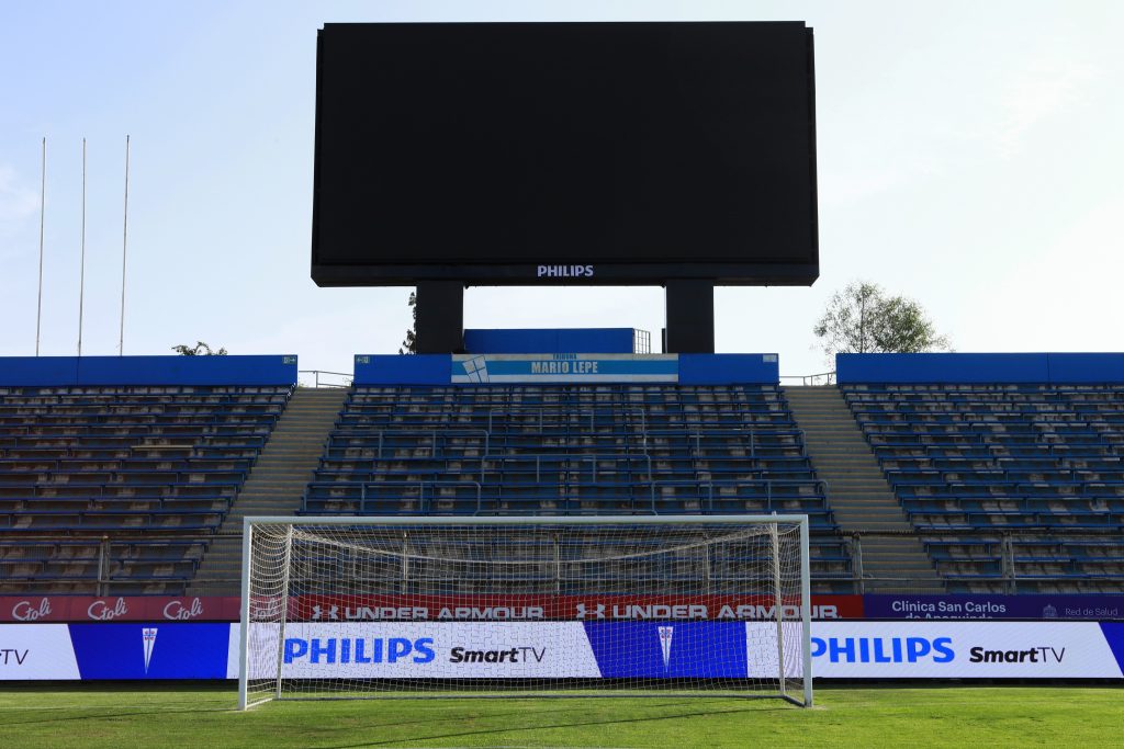 Philips renueva el marcador electrónico y las pantallas del estadio San Carlos de Apoquindo