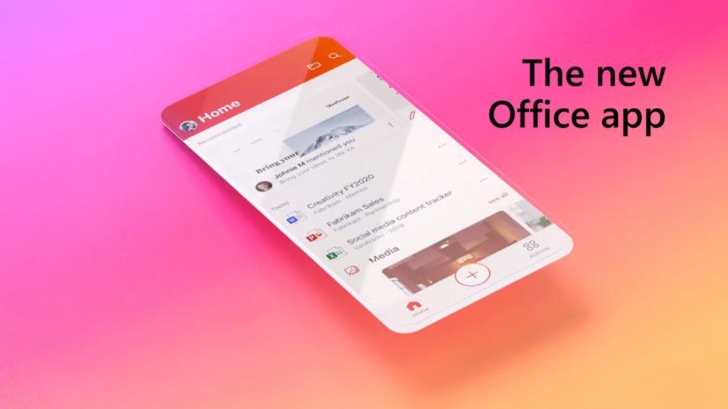 La nueva aplicación Office de Microsoft ya está disponible para iOS y Android