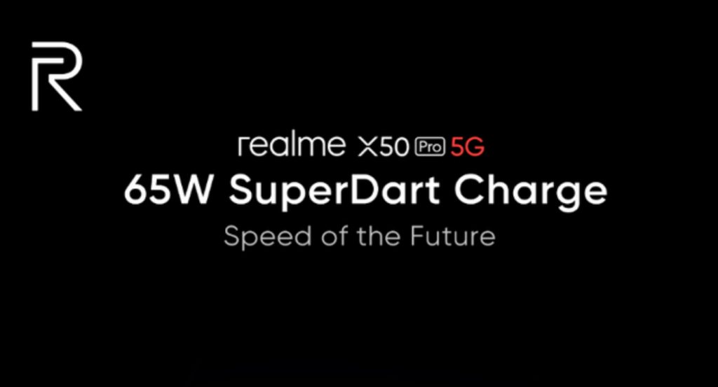 Realme confirma que el X50 Pro 5G tendrá carga rápida de 65 W