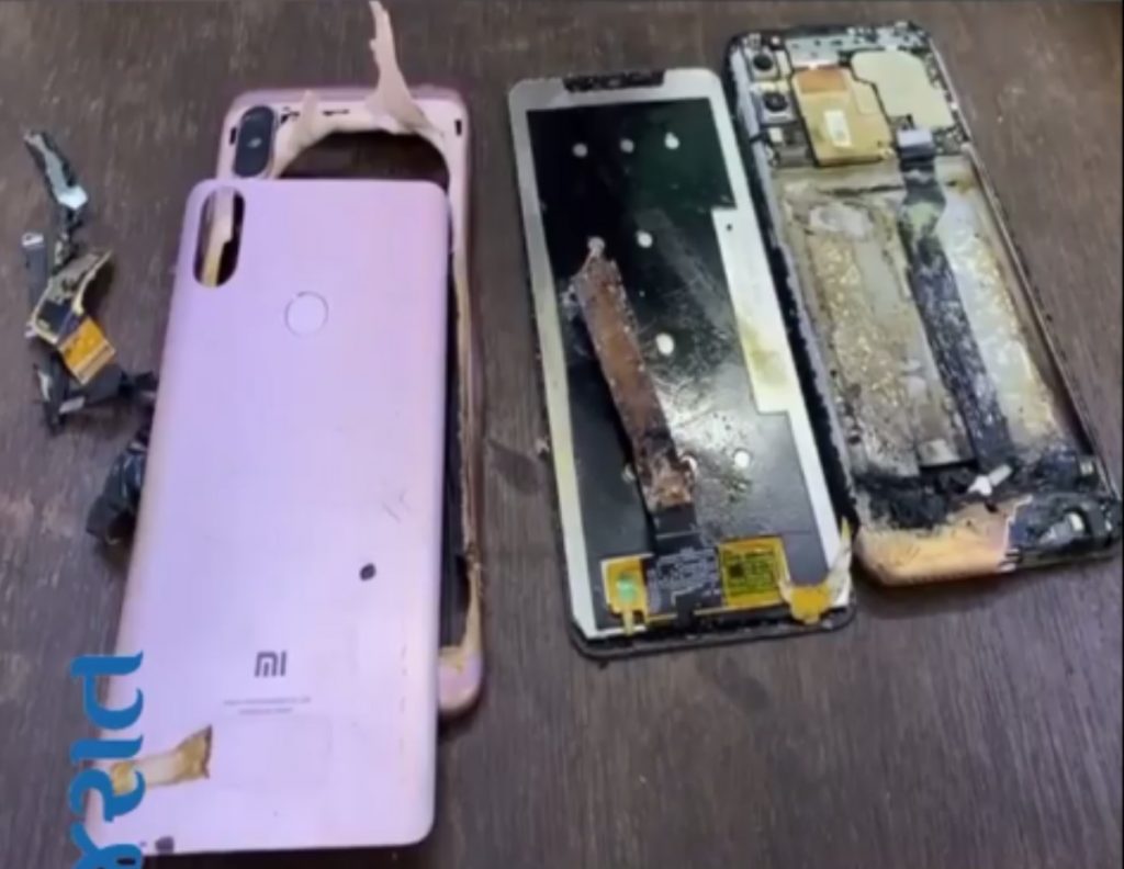 Redmi Note 6 Pro se incendia en un centro de reparación en la India