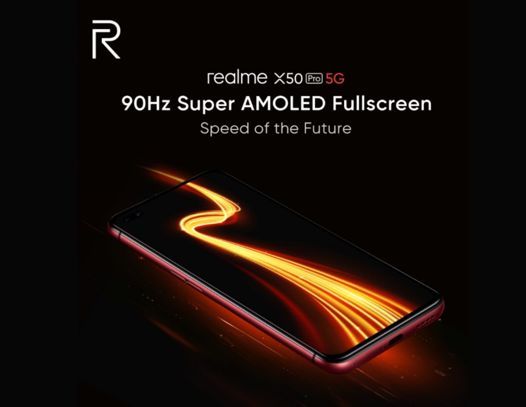 Realme X50 Pro 5G tendrá una pantalla Super AMOLED a 90 Hz