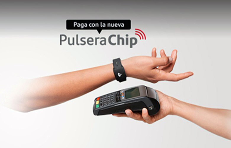 Banco Santander presenta su nueva Pulsera Chip para realizar pagos sin tocar nada
