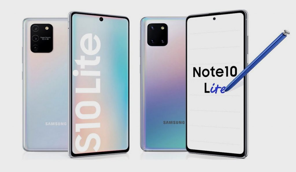 Samsung Galaxy Note10 Lite y Galaxy S10 Lite portada 1