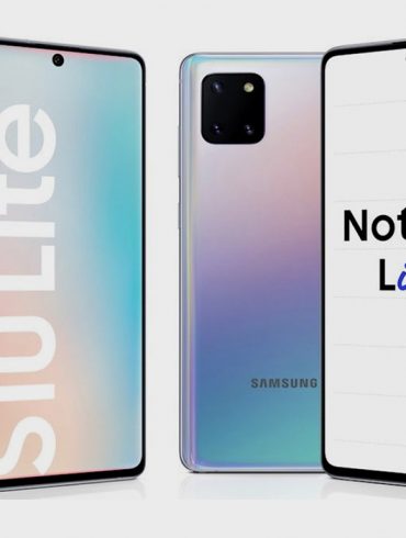 Samsung Galaxy Note10 Lite y Galaxy S10 Lite portada 1