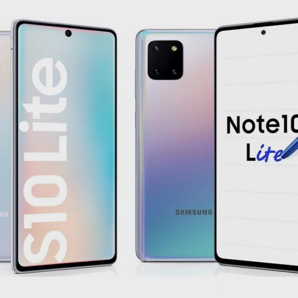 Samsung Galaxy Note10 Lite y Galaxy S10 Lite portada 1