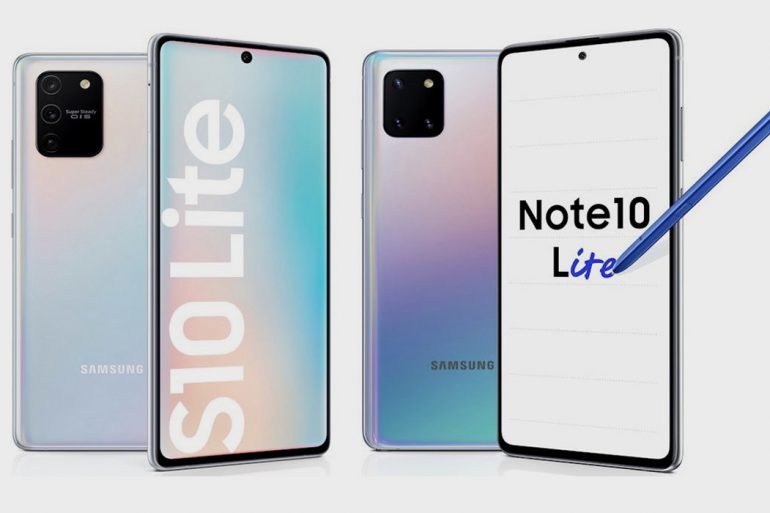 Samsung Galaxy Note10 Lite y Galaxy S10 Lite portada 1