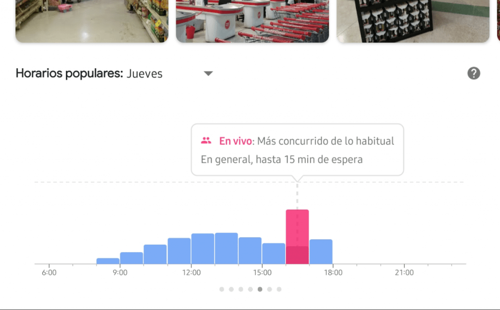 ¿Vas al supermercado? Averigua antes si está lleno o no con Google Maps