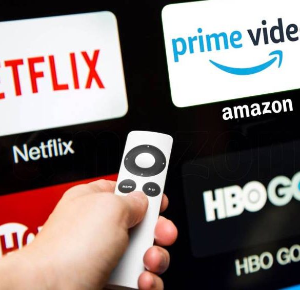 servicios digitales netflix, amazon prime video, hbo go portada