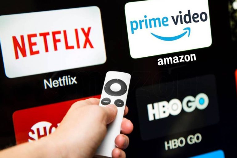 servicios digitales netflix, amazon prime video, hbo go portada