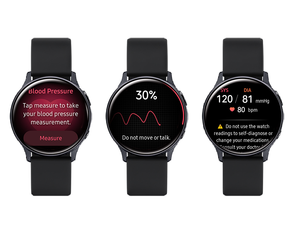 El Samsung Galaxy Watch Active2 ya puede medir la presión arterial