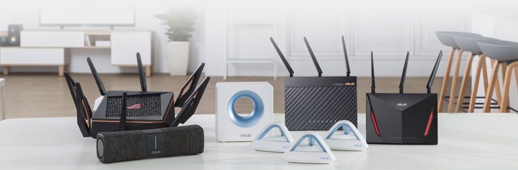 Familia de routers compatibles con AiMesh y sistema Wi-Fi Mesh dedicado de ASUS