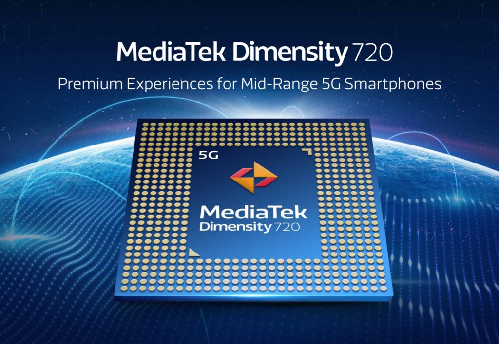 MediaTek anuncia a su nuevo procesador Dimensity 720 de 7 nanómetros y con 5G